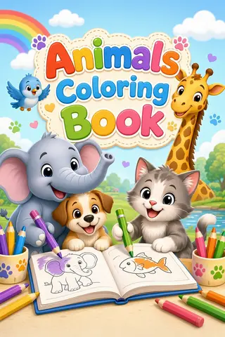 Animals Coloring Book thumbnail