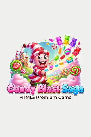 Candy Blast Saga HTML5 Premium Game thumbnail