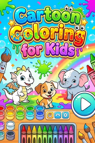 Cartoon Coloring for Kids thumbnail