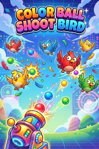 Color Ball Shoot Bird thumbnail