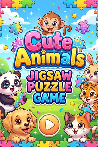 Cute Animals Jigsaw Puzzle Game thumbnail