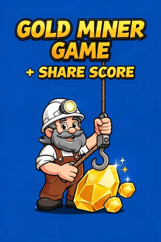 Gold Miner Game + Share Score thumbnail