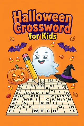 Halloween Crossword for Kids thumbnail