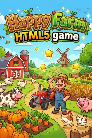 Happy Farm HTML5 game thumbnail