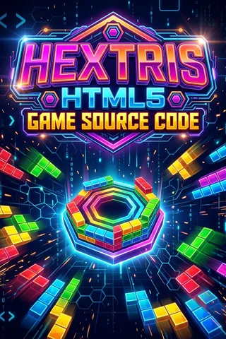 Hextris HTML5 Game Source Code thumbnail