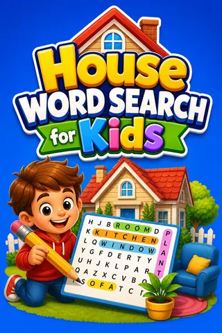 House Word Search for Kids thumbnail