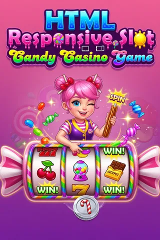 HTML Responsive Slot • Candy Casino Game thumbnail