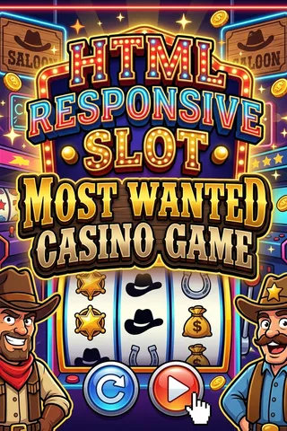 HTML Responsive Slot • Most Wanted Casino Game thumbnail