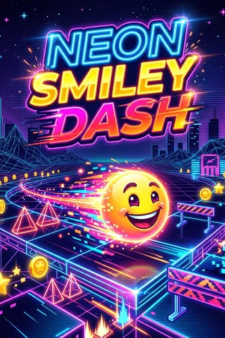 Neon Smiley Dash thumbnail