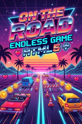 On The Road Endless Game HTML5 + thumbnail