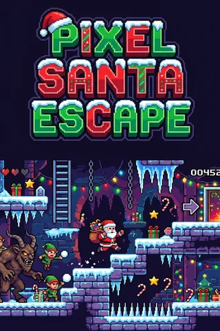 Pixel Santa Escape thumbnail