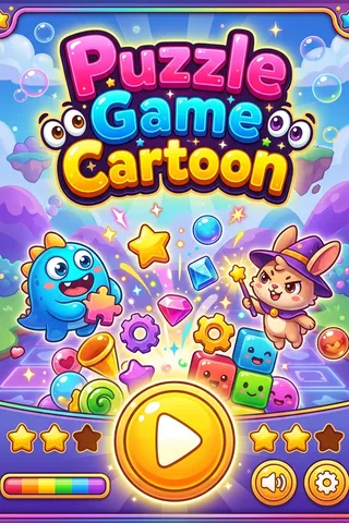 Puzzle Game Cartoon thumbnail