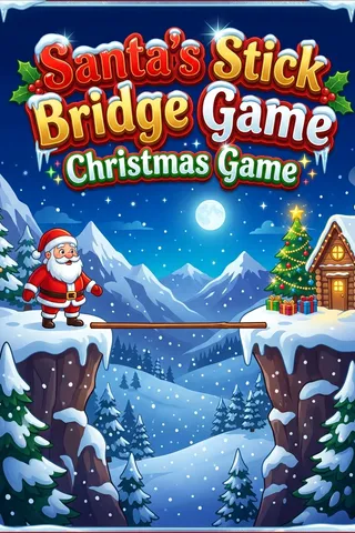 Santa's Stick Bridge Game: Christmas Game thumbnail