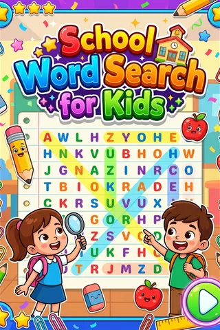 School Word Search for Kids thumbnail