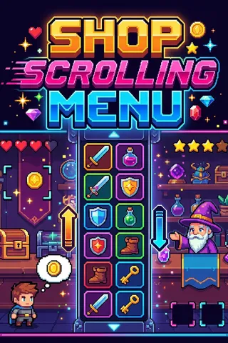 Shop Scrolling Menu thumbnail