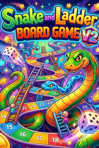 Snake and Ladder Board Game V2 thumbnail