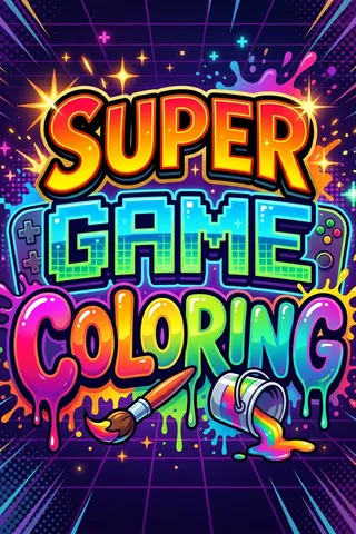 Super Game Coloring thumbnail