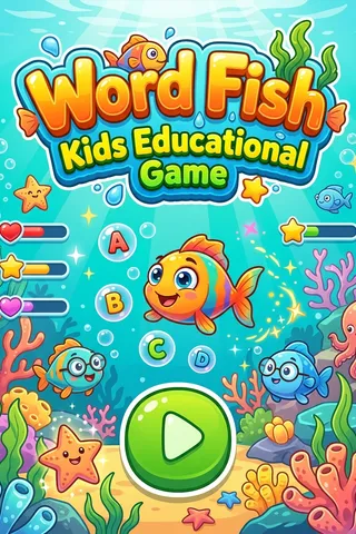 Word Fish Kids Educational Game thumbnail