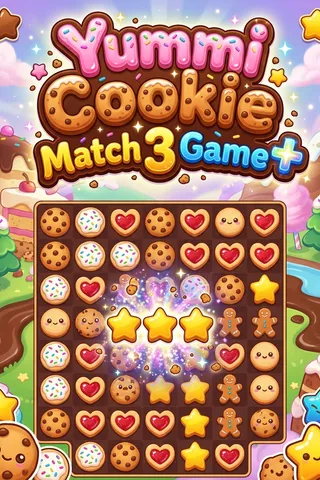 Yummi Cookie Match 3 Game + thumbnail